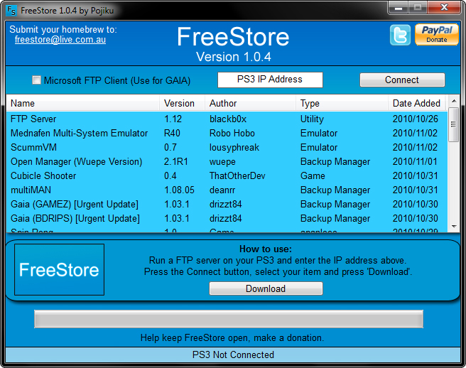 ps3 free store